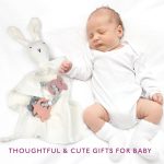New Mom Gift Basket - 9 Luxury Baby Shower Gifts for mom to be and Baby Essentials for Newborn. Post partum self Care Package for Pregnant Women with New mom Gifts for Women and Gifts for Babies. - Image 4